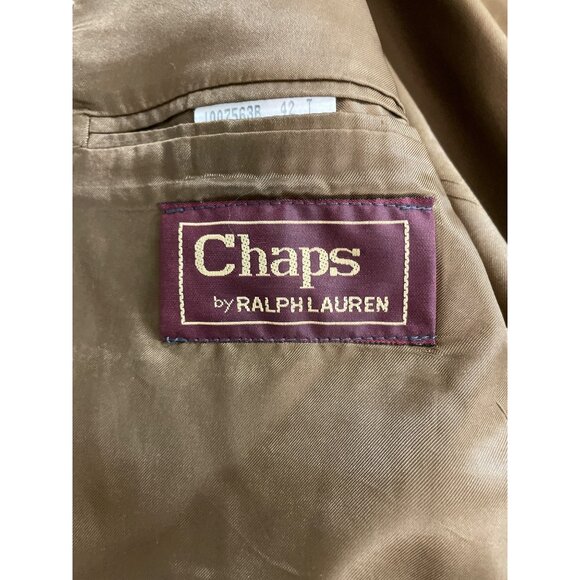 Mens Chaps By Ralph Lauren Glen Plaid Blazer Jacket Size 42T - Picture 13 of 15